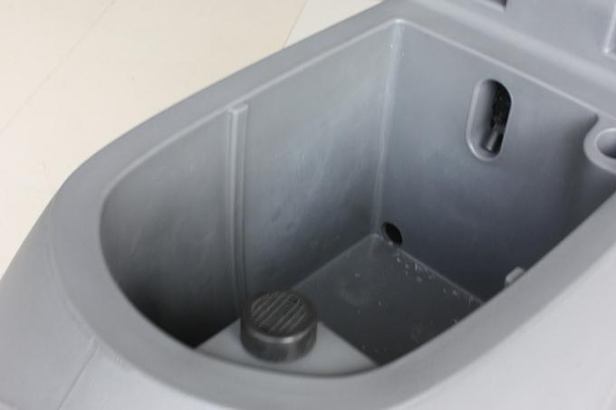 Tipo mini máquina compacta do impulso da mão da tomada da limpeza do assoalho do armazém do purificador do assoalho para a área menor 0