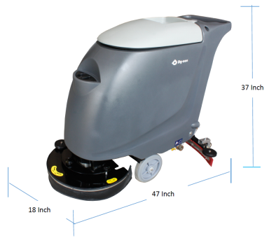 FS45B Dycon Compacto Máquina de secagem de chão de limpeza manual para hotel 1