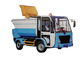 Caminhão de lixo bonde de quatro veículos com rodas/caminhões Waste bondes grande capacidade