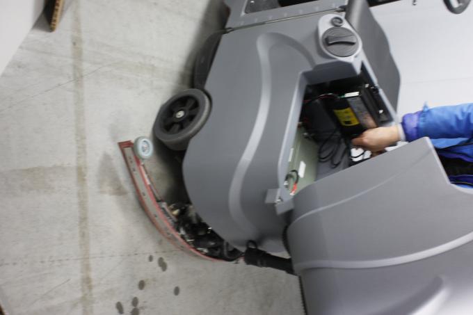 Máquina plástica do secador do purificador do assoalho de Mterial da parte alta do tipo de Dycon com CE e ISSA 0