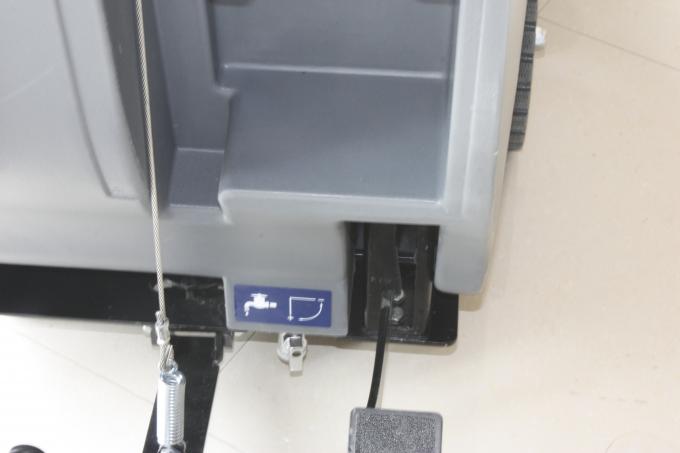 Máquinas de esfrega de um assoalho industrial chave do controle com a escova de 2x 13Inch 0