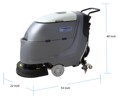 FS20W resistente à água bateria máquina de secagem de chão para limpeza rápida, baixo consumo de energia 1