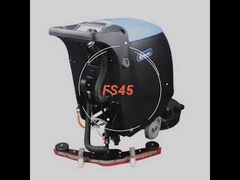 Bateria caminhar atrás de lavagem de chão Alta eficiência Reacção rápida