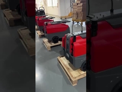 Embalagens de lavadores de chão flexíveis e compactos