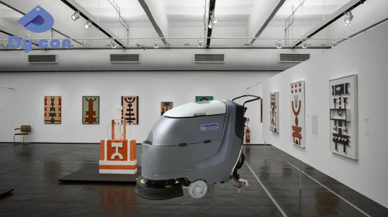 Lavadora de chão de qualidade de museu - Limpeza automática silenciosa para pisos delicados