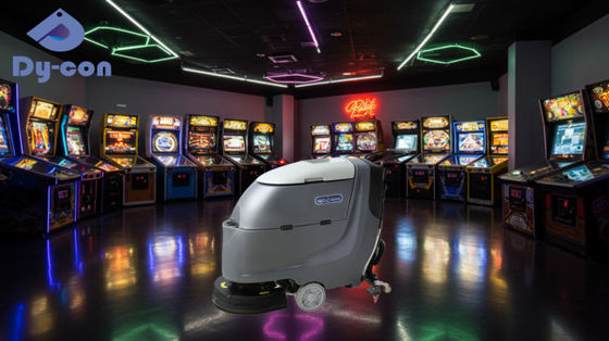 Limpador de Chão Arcade - Limpeza de Secagem Rápida para Centros de Jogos