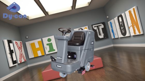 Lavadora e Secadora de Pisos D8 Pro Ride-On, Largura de Limpeza 660mm, Tanque de 130L