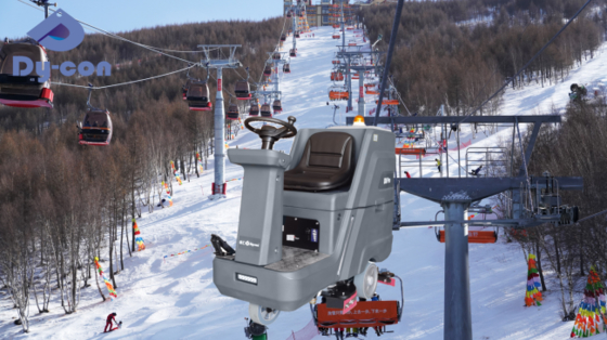Limpador de Resorts de Esqui - Tanque de 140L para Limpeza de Derretimento de Neve.